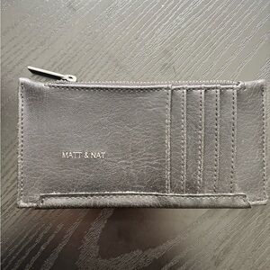 Matt & Nat Charcoal Card Holder